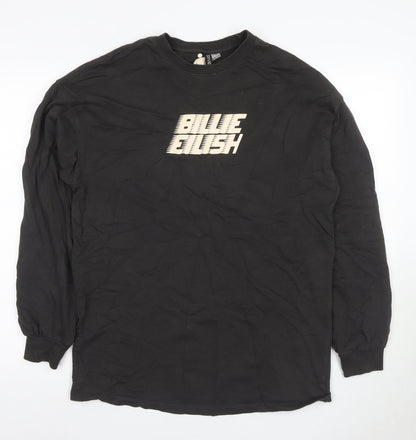 H&M Womens Black XS Pullover Sweatshirt