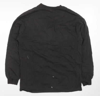 H&M Womens Black XS Pullover Sweatshirt