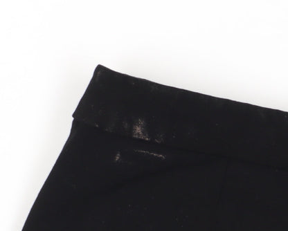 Mango Women's Black Straight Trousers Size 6