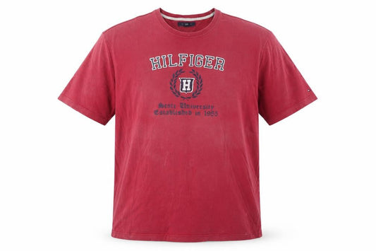 Tommy Hilfiger Men's Red 2XL University T-Shirt
