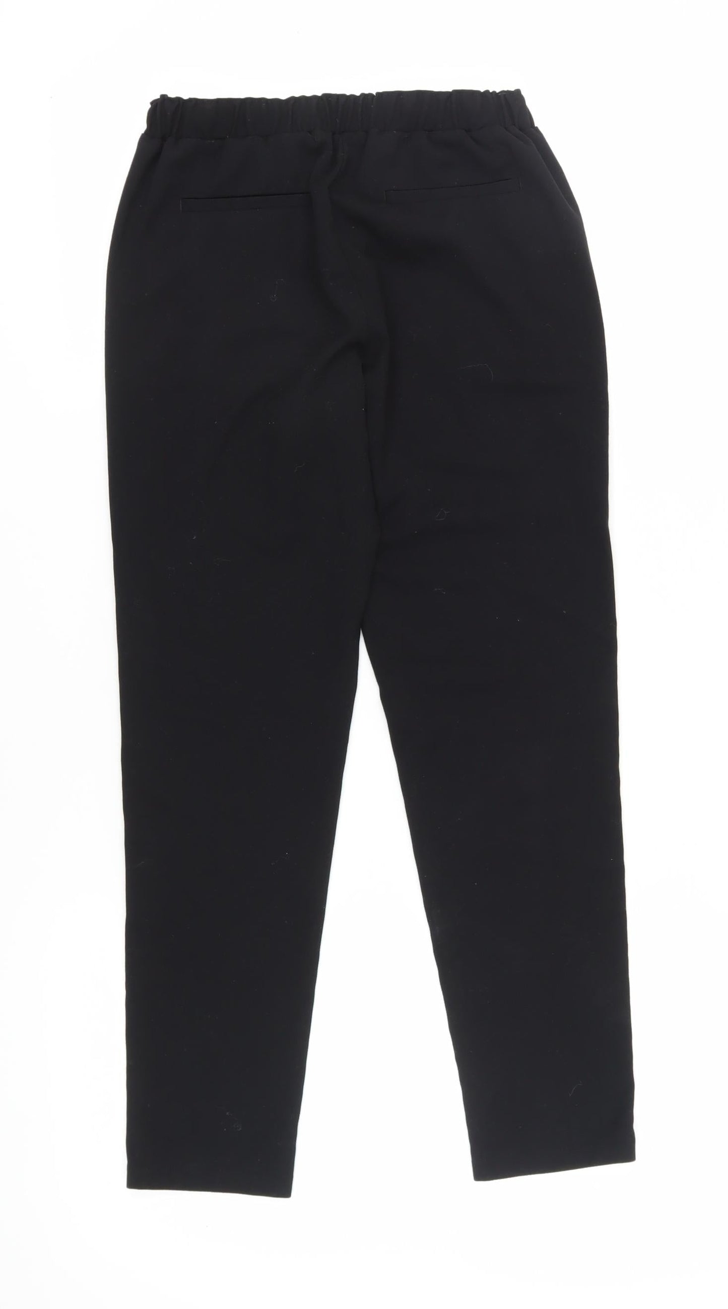 Sisley Women's Black Straight Trousers Size 6