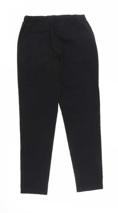 Sisley Women's Black Straight Trousers Size 6