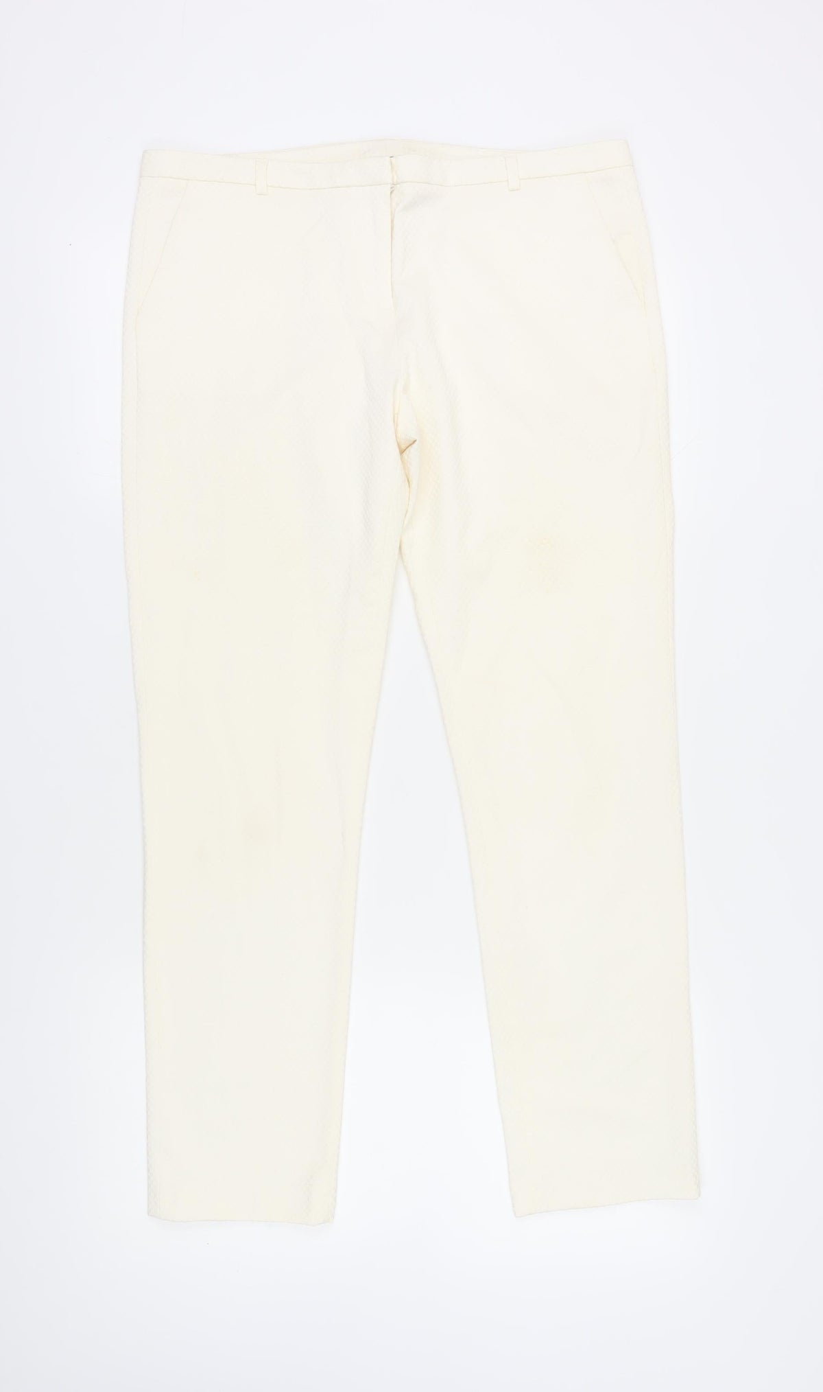 Ossie Clark Women's Beige Trousers Size 18