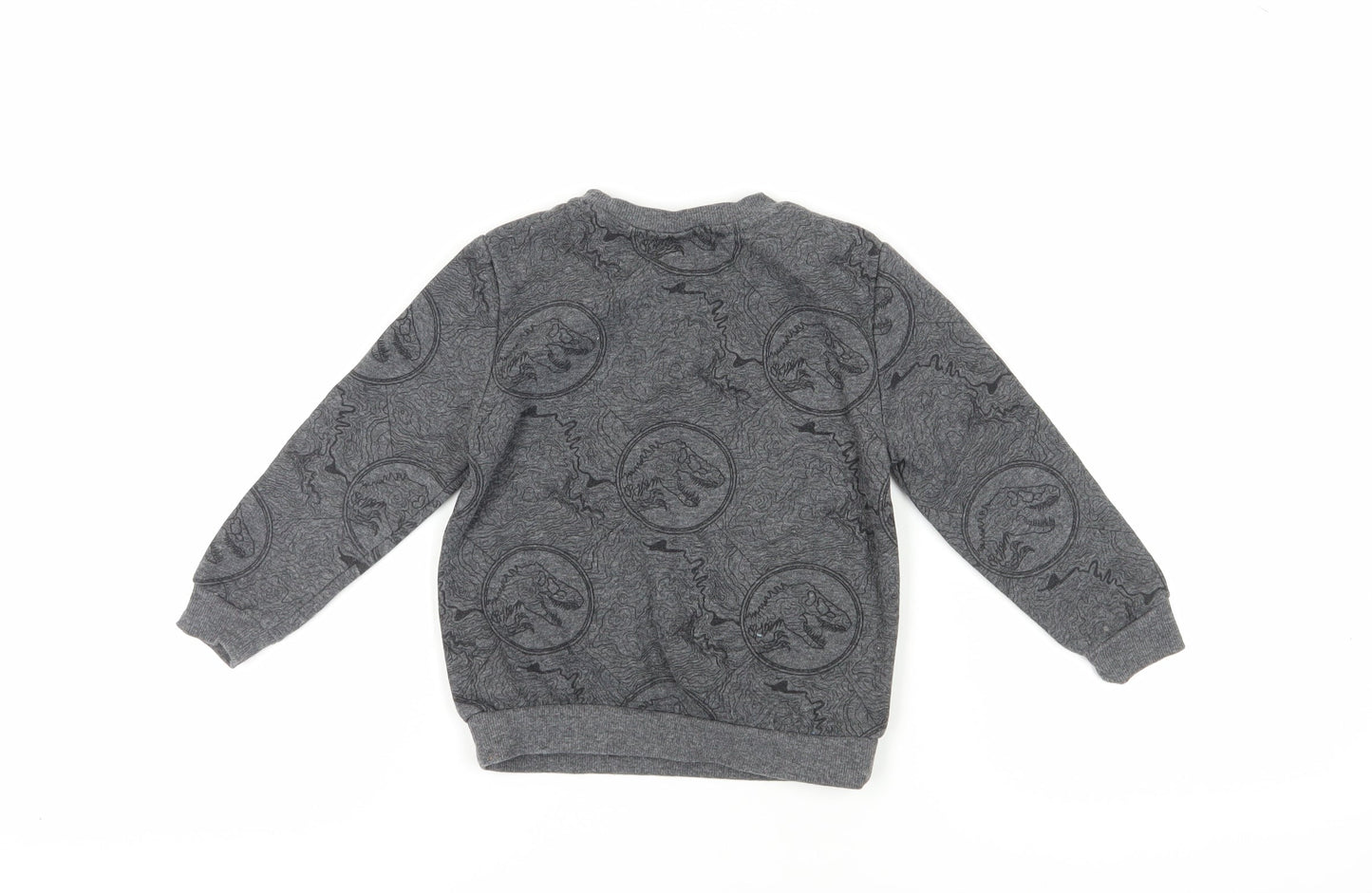 Jurassic World Boys Grey Sweatshirt 4-5 Years Pullover