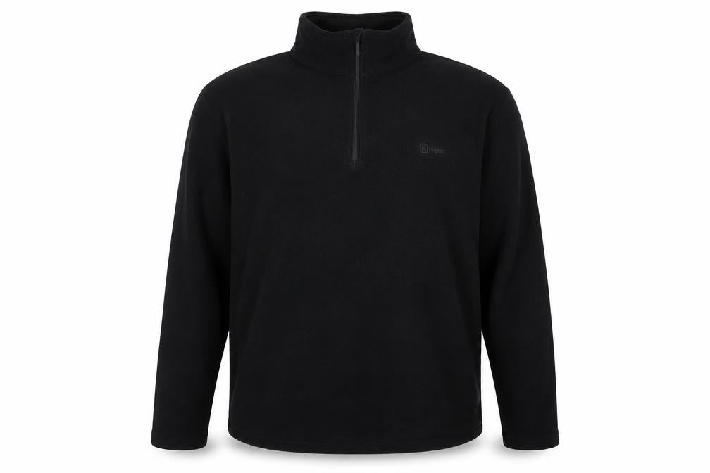 Hi Gear Men's Black 2XL Fleece Pullover Sweatshirt