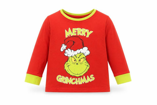 Unisex Baby & Toddler Red Grinch T-Shirt 18-24 Months