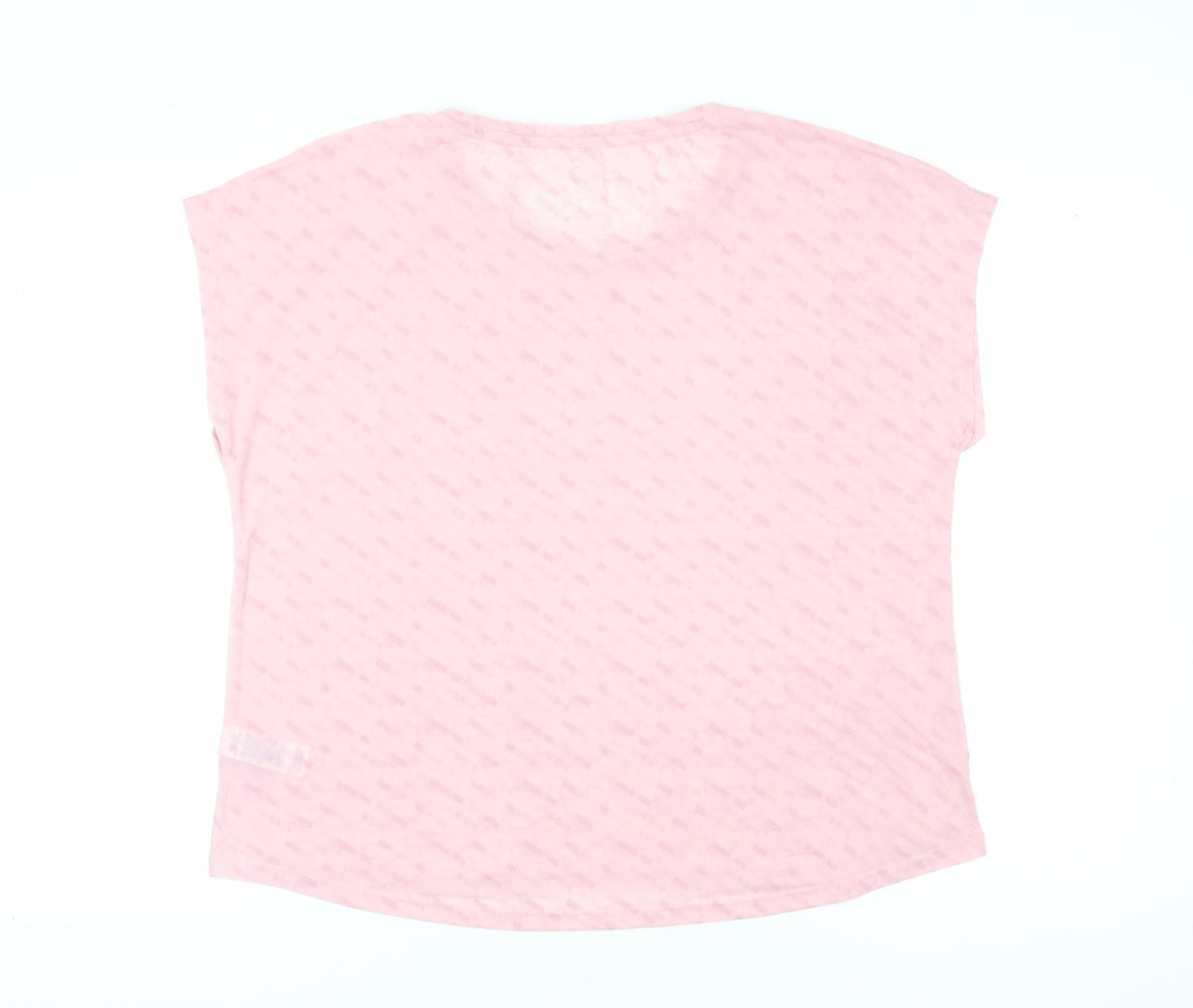 Marks & Spencer Women's Pink Sleeveless T-Shirt UK 20