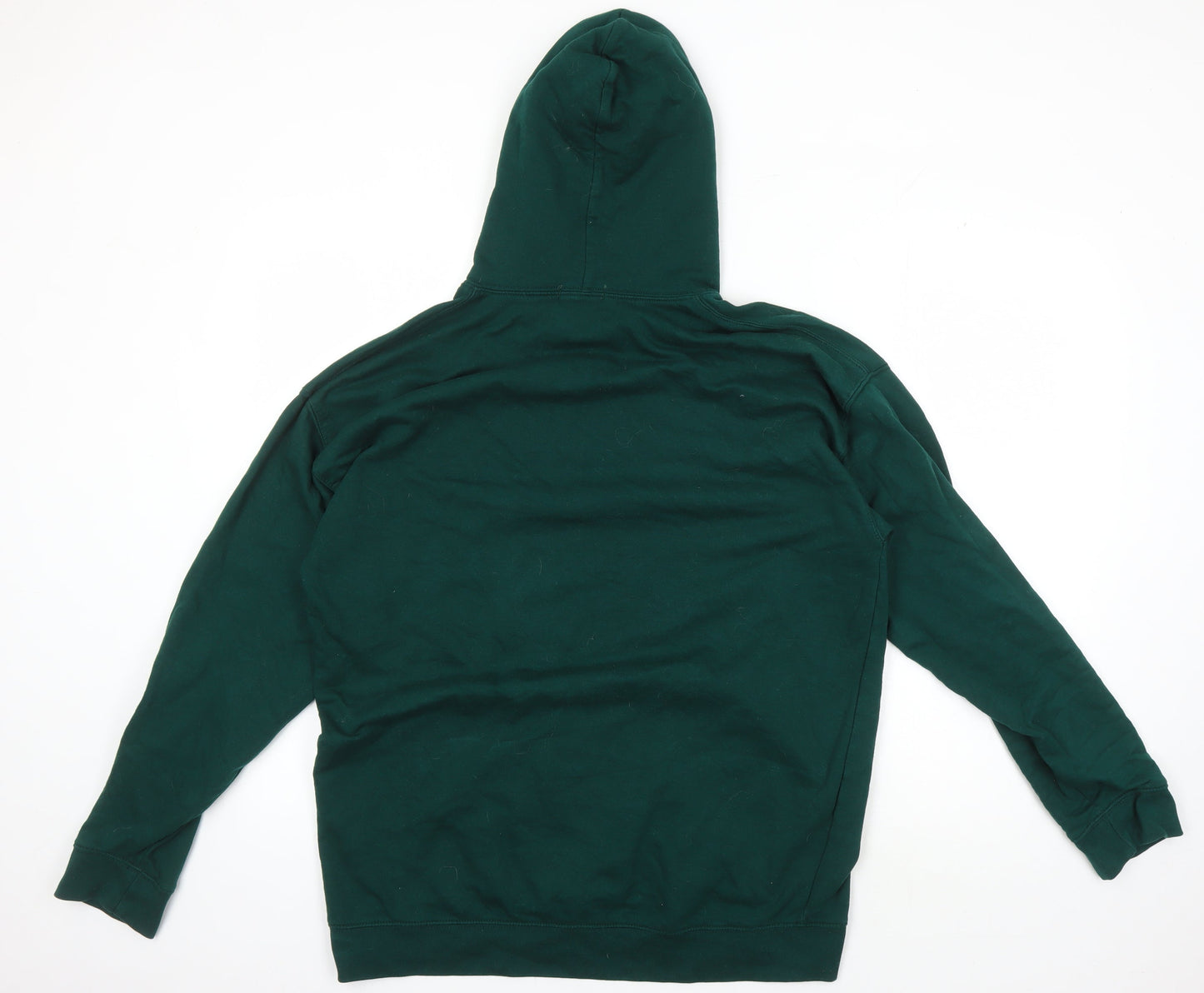 boohooMAN Green Pullover Hoodie Men's S