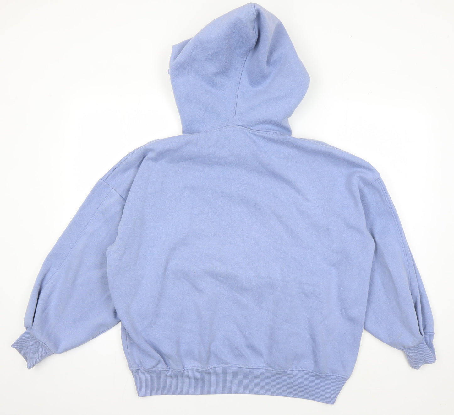 RE_STYLD Unisex Blue Pullover Hoodie S