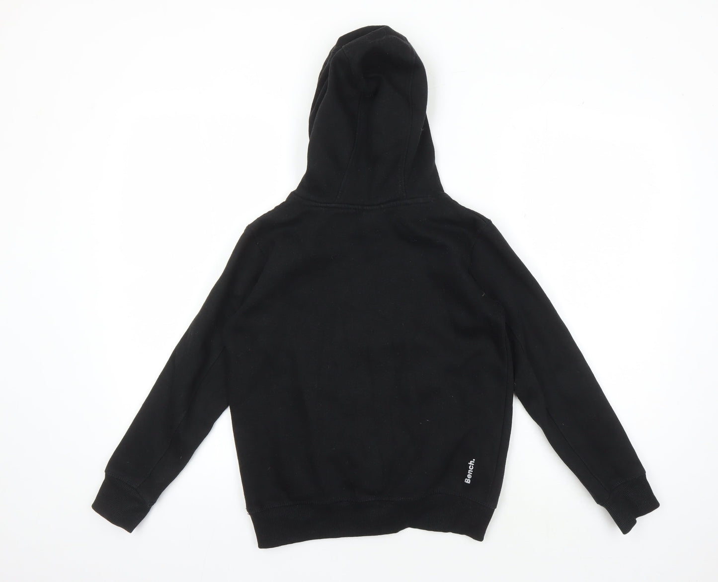 Bench Boys Black Pullover Hoodie 9-10 Years - Stylish & Comfortable