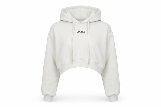 ODOLLS Women's White Hoodie Size 8 with Logo