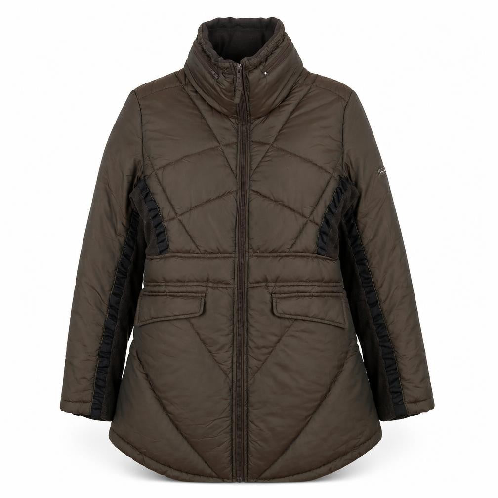 Duck and Cover Women's Brown Puffer Jacket S