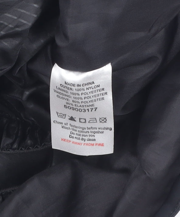 C&A Men's L Black Grey Ski Jacket