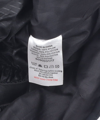 Brand and care label for C&A Men's L Black Grey Ski Jacket