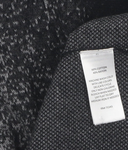 Cynthia Rowley Women's Black Pullover Jumper M