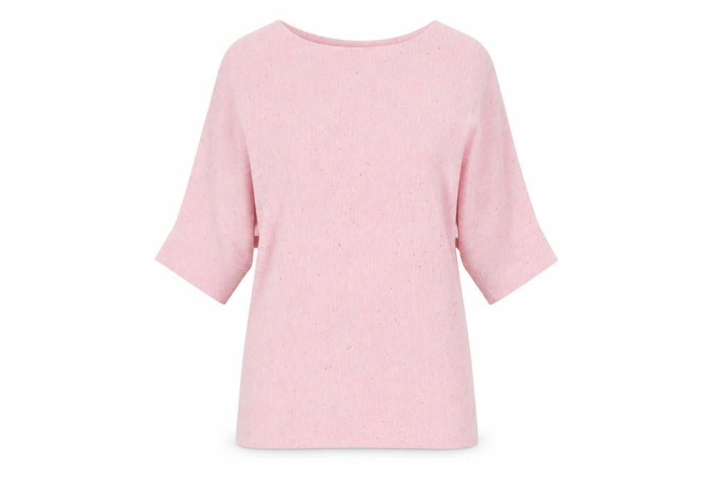 Phase Eight Women's Pink XS Boat Neck Jumper