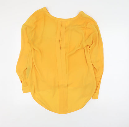 Marks & Spencer Women's Yellow Blouse Size 12