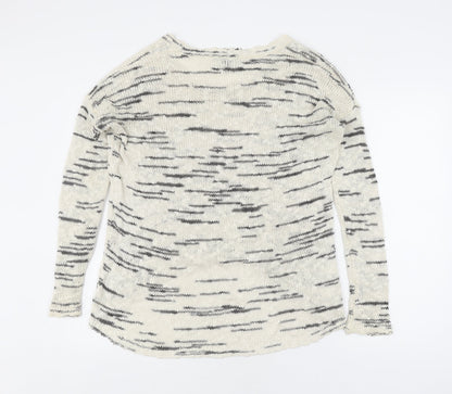 Mango Women's Multicoloured Knit Jumper Size S