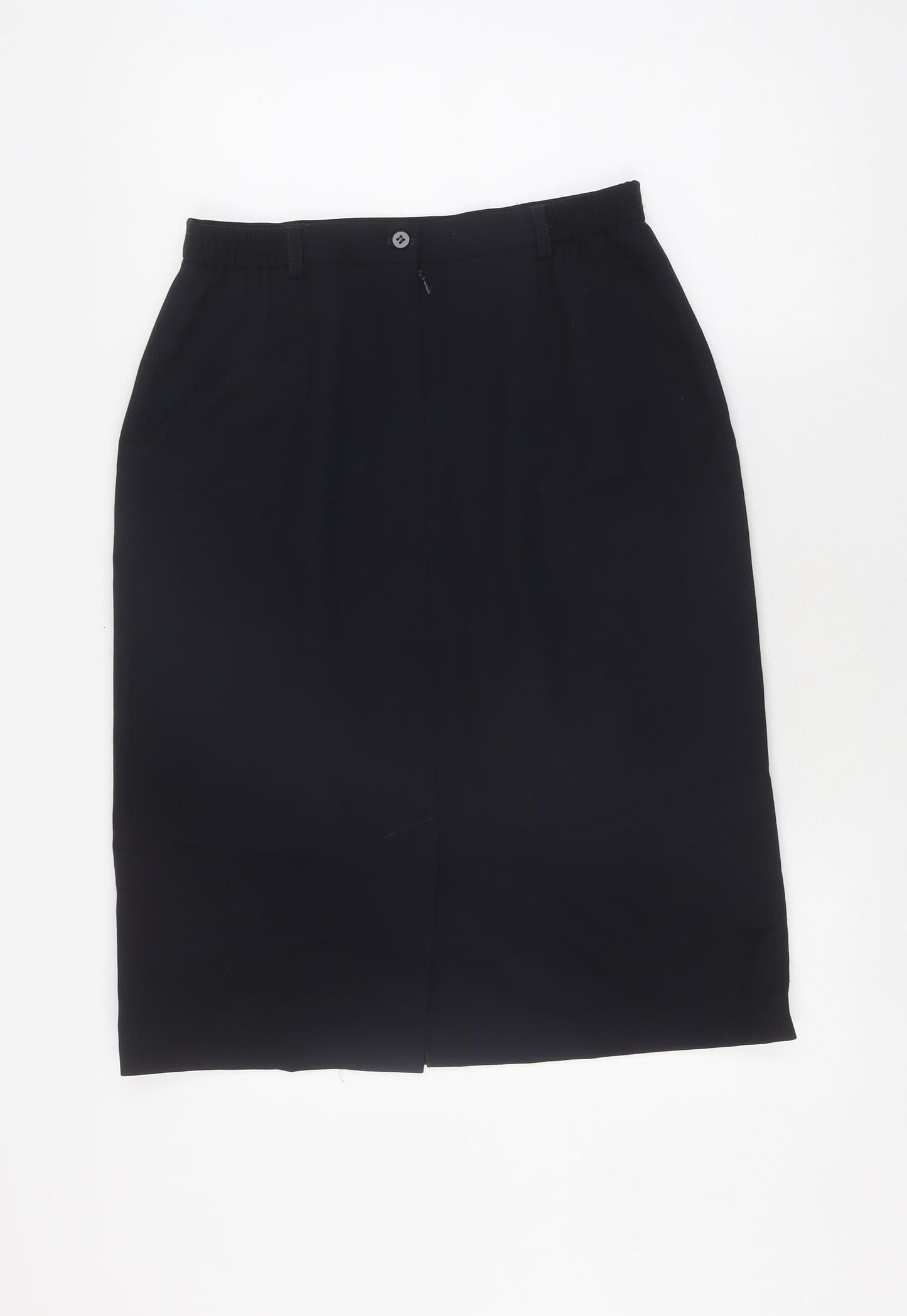 Viyella Women's Black Pencil Skirt Size 14, Business Casual