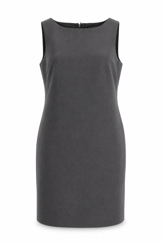Next Petite Women Grey Sheath Dress Size 12