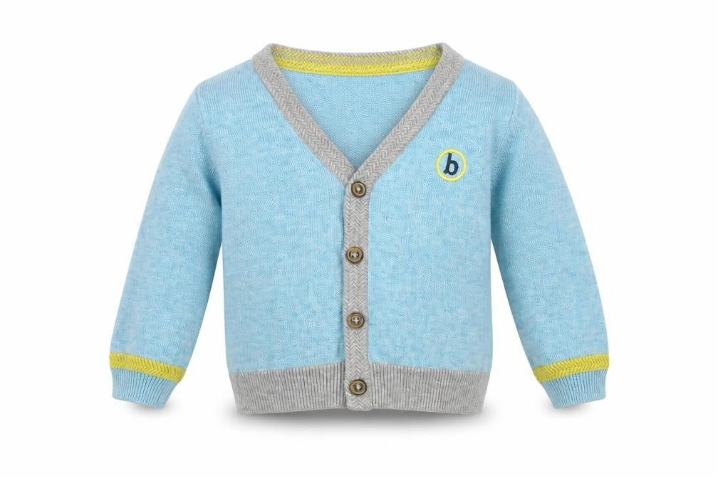 Baker by Ted Baker Unisex Baby Cardigan 3-6 Months Blue