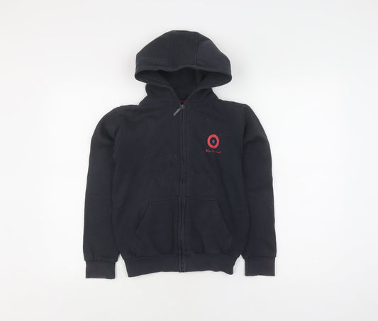 Ben Sherman Boys Blue Full Zip Hoodie 10-11 Years