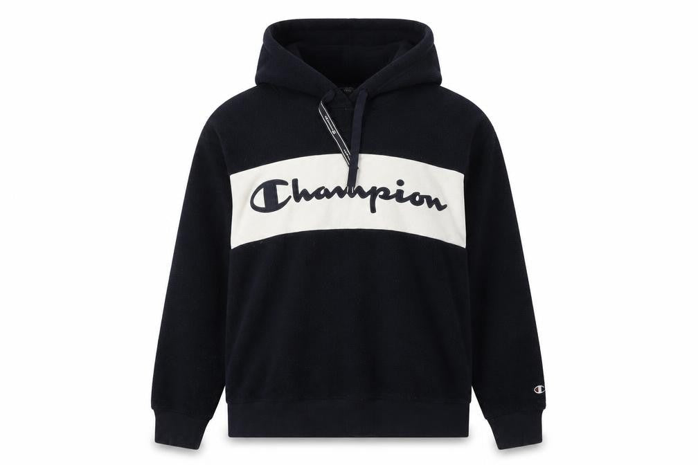 Champion Unisex Small Black Pullover Hoodie
