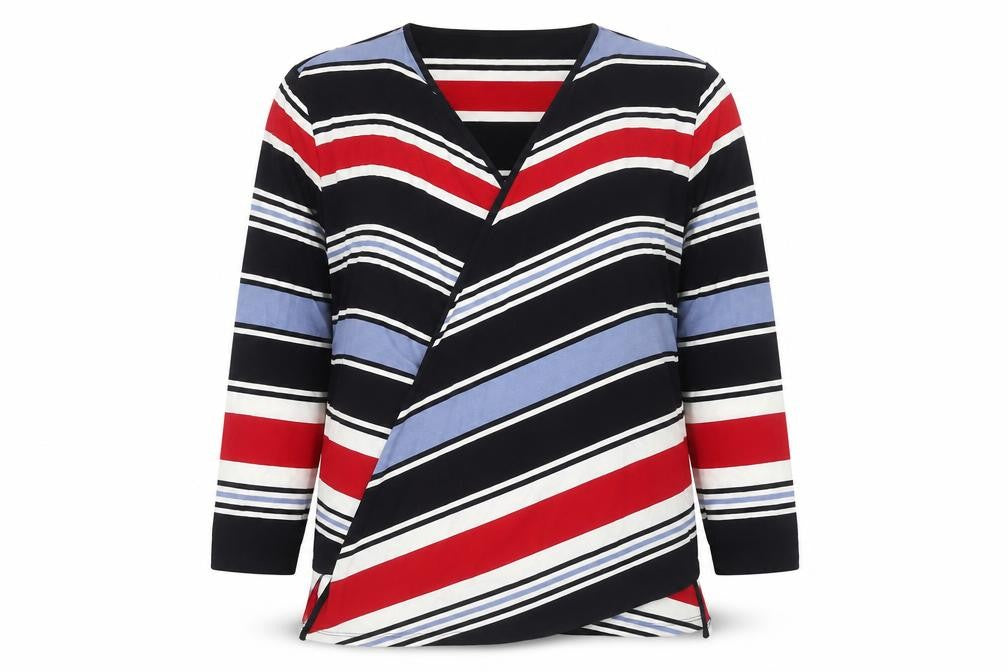 Viyella Women's XL Multicoloured Striped Pullover