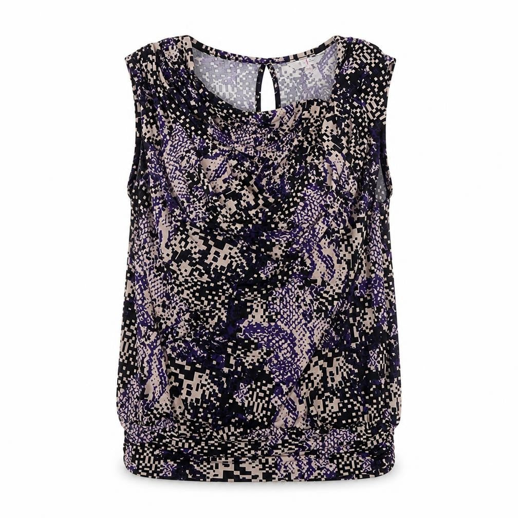 Jasper Conran Women's Geometric Blouse - Size 14