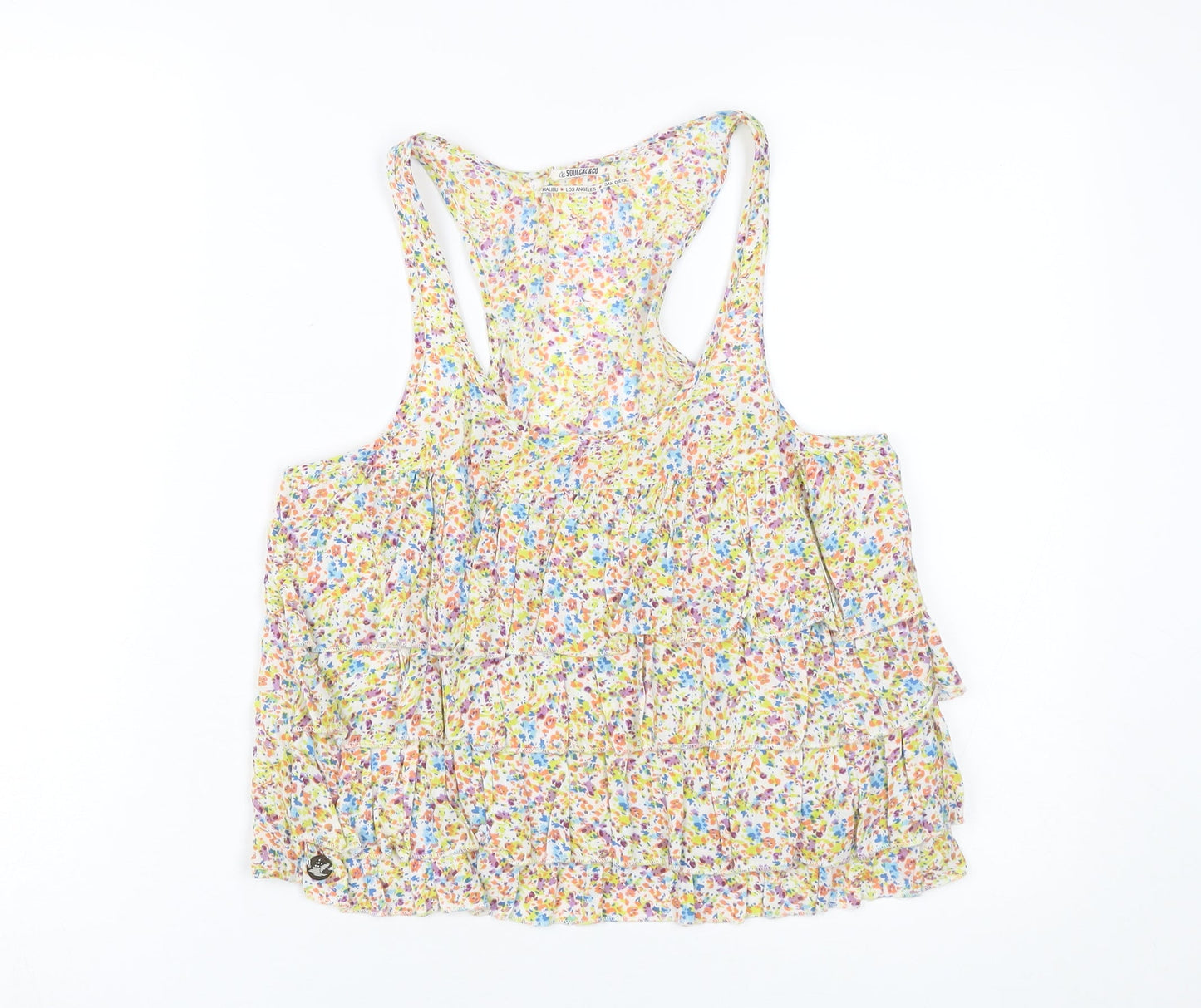 SoulCal & Co Women's Multicoloured Tank Top