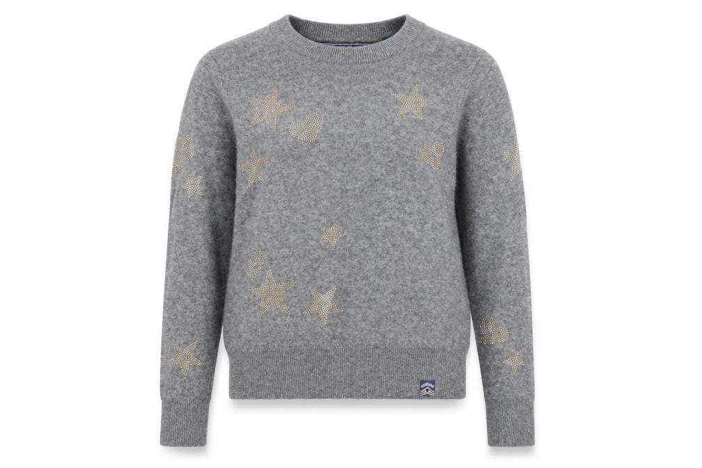 Superdry Women's Grey Pullover Jumper Size 12