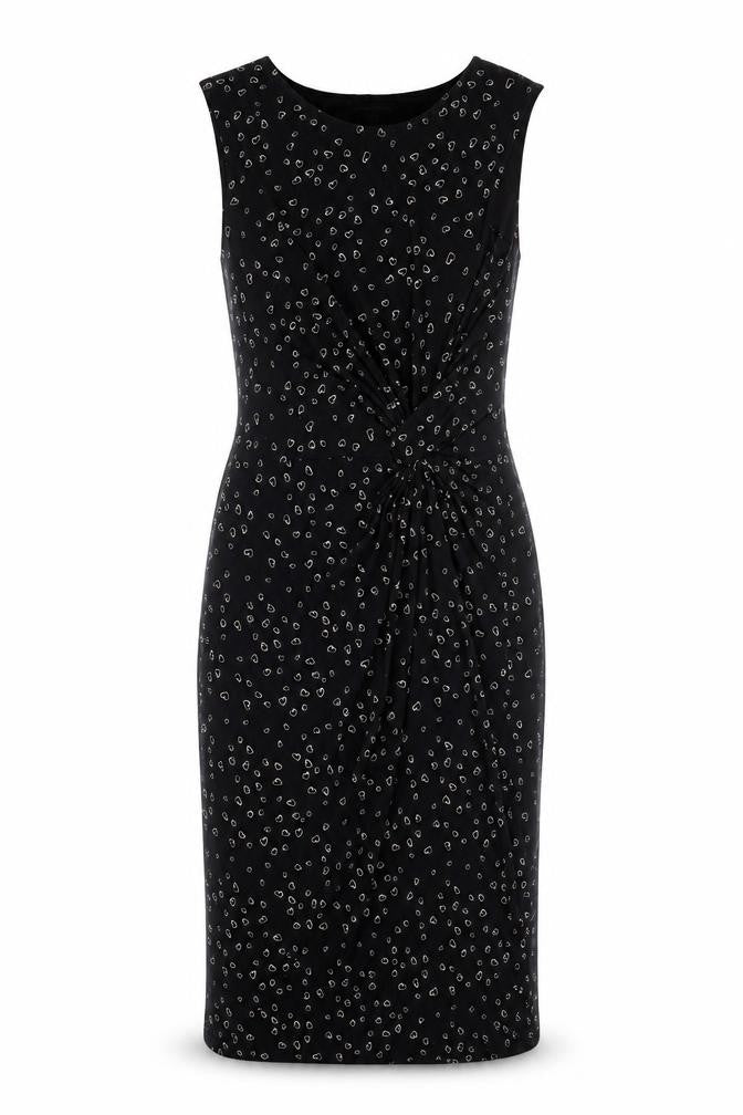 Laura Ashley Women's Black Sheath Dress Size 10