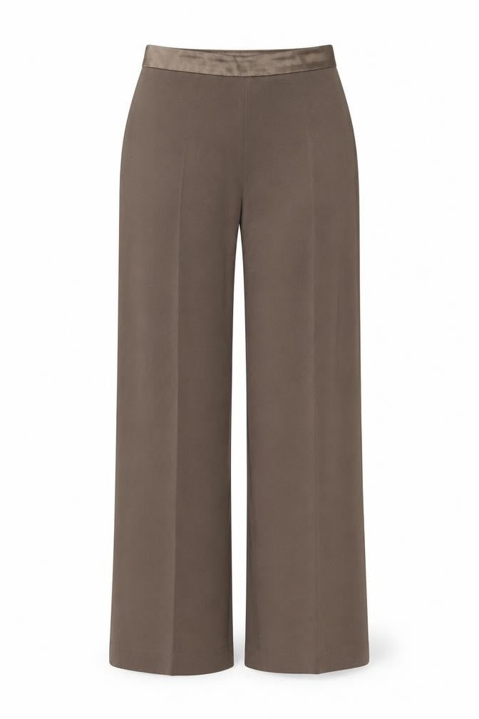 Alex & Co. Women's Brown Wide-Leg Trousers Size 10