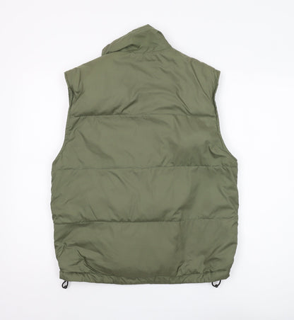 Lands' End Women's Green Waistcoat Size S