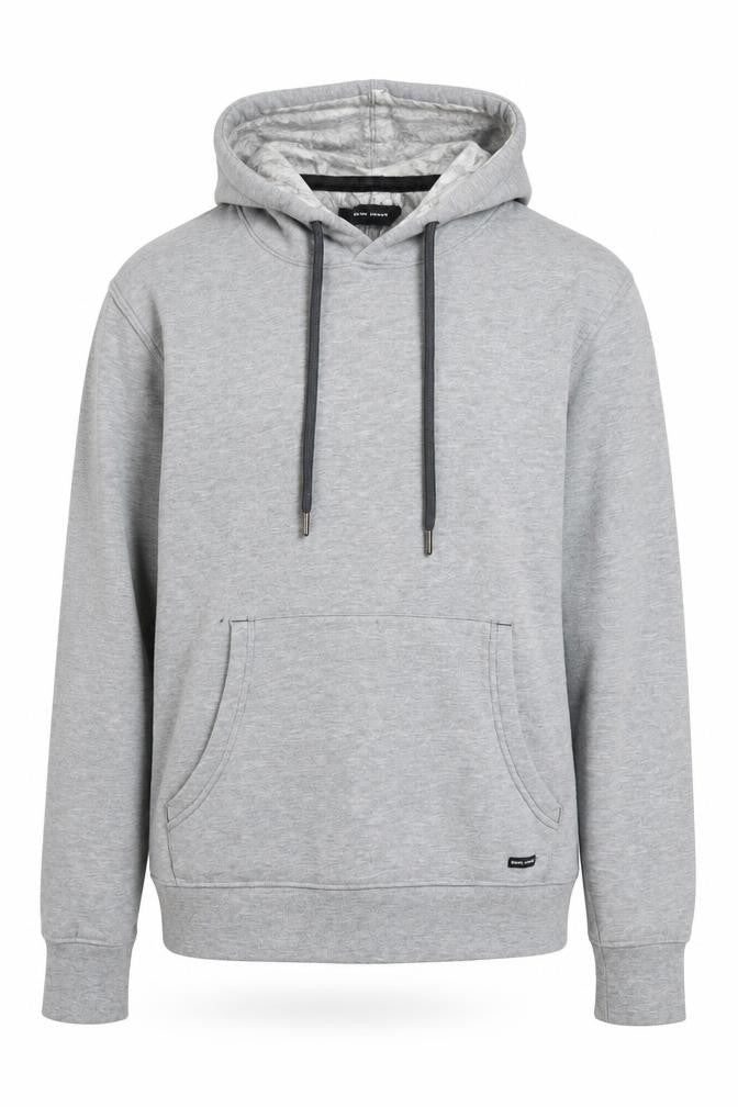 Guide London Men's Grey Pullover Hoodie Size L