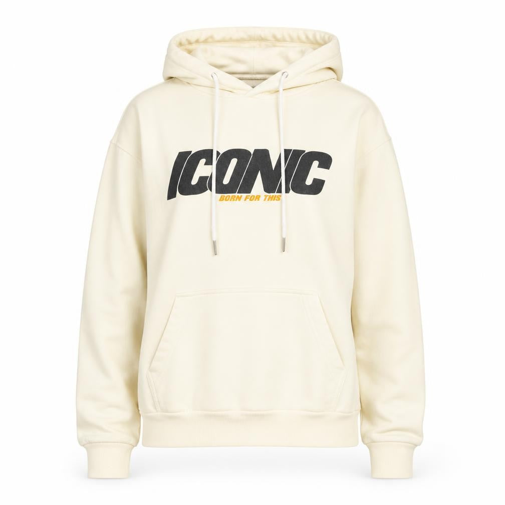 PrettyLittleThing Women's Ivory Hoodie S