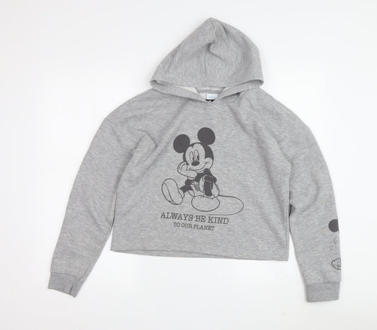 Disney at George Teens Grey Hoodie 12 - Pullover, Casual