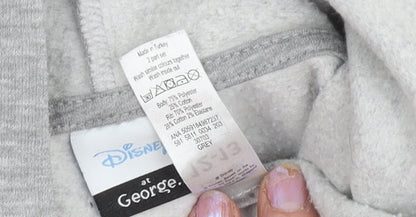 Preloved Disney at George Teens Grey Hoodie 12 - Pullover, Casual - Detail