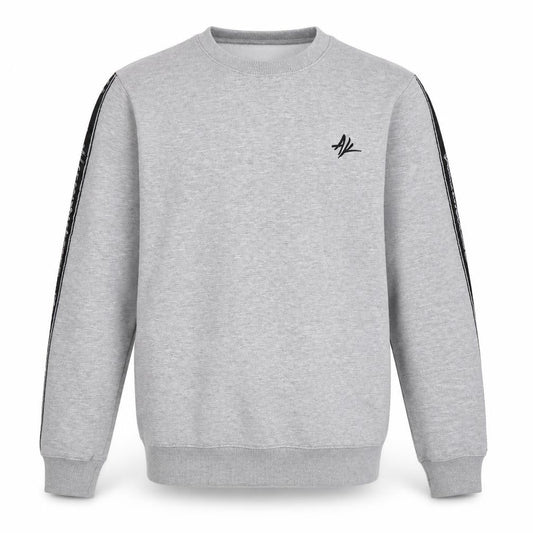 AKAI Men's Grey Pullover Sweatshirt Small