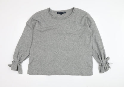 Additional front view of French Connection Women's Grey jumper, size S