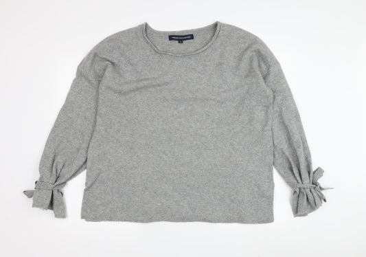 French Connection Women's Grey Pullover Jumper, Size S