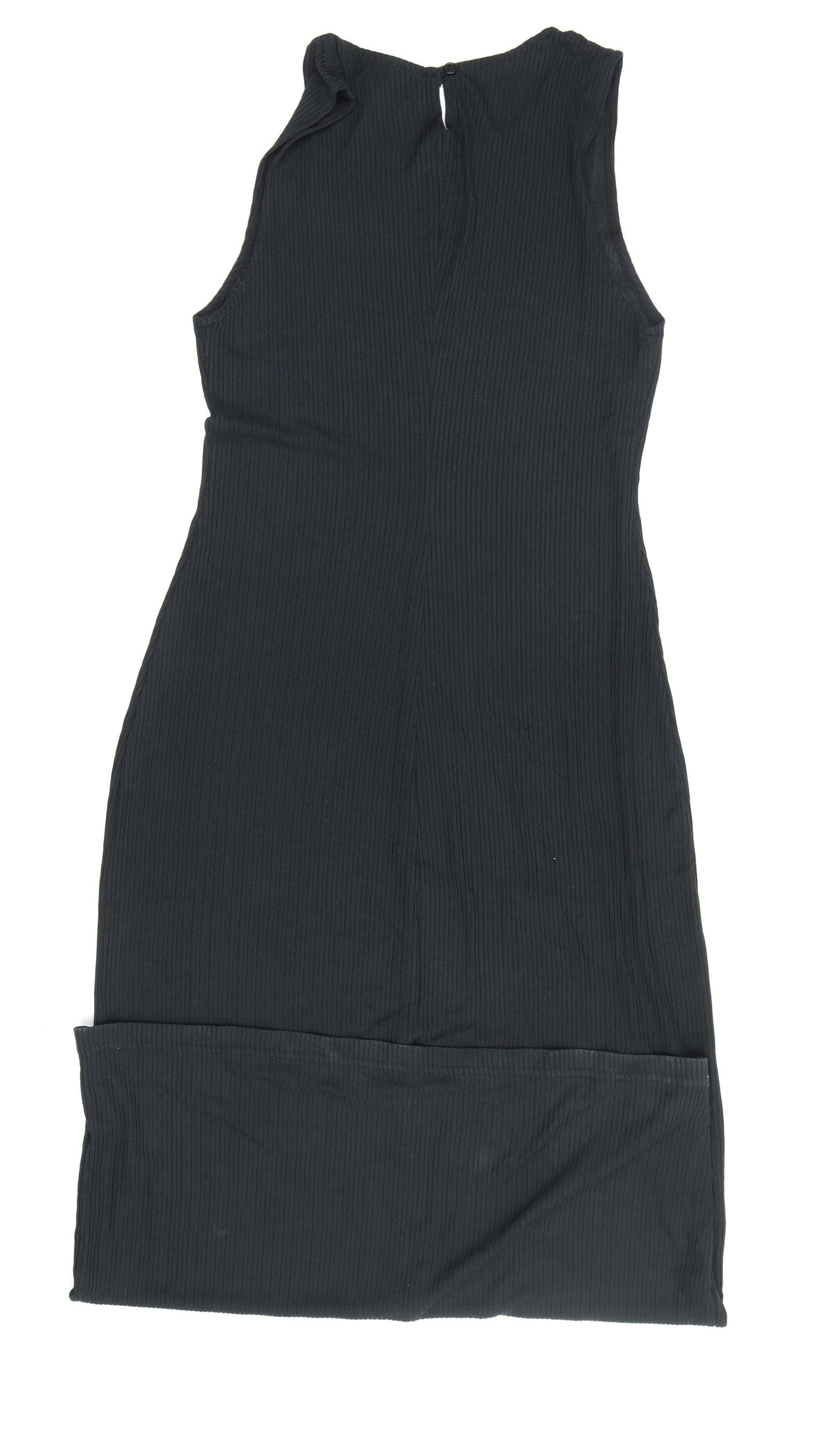 Wallis Women's Black Sleeveless Dress Size 14