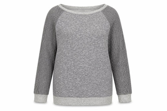 New Look Women's Grey Pullover Sweatshirt Size 14