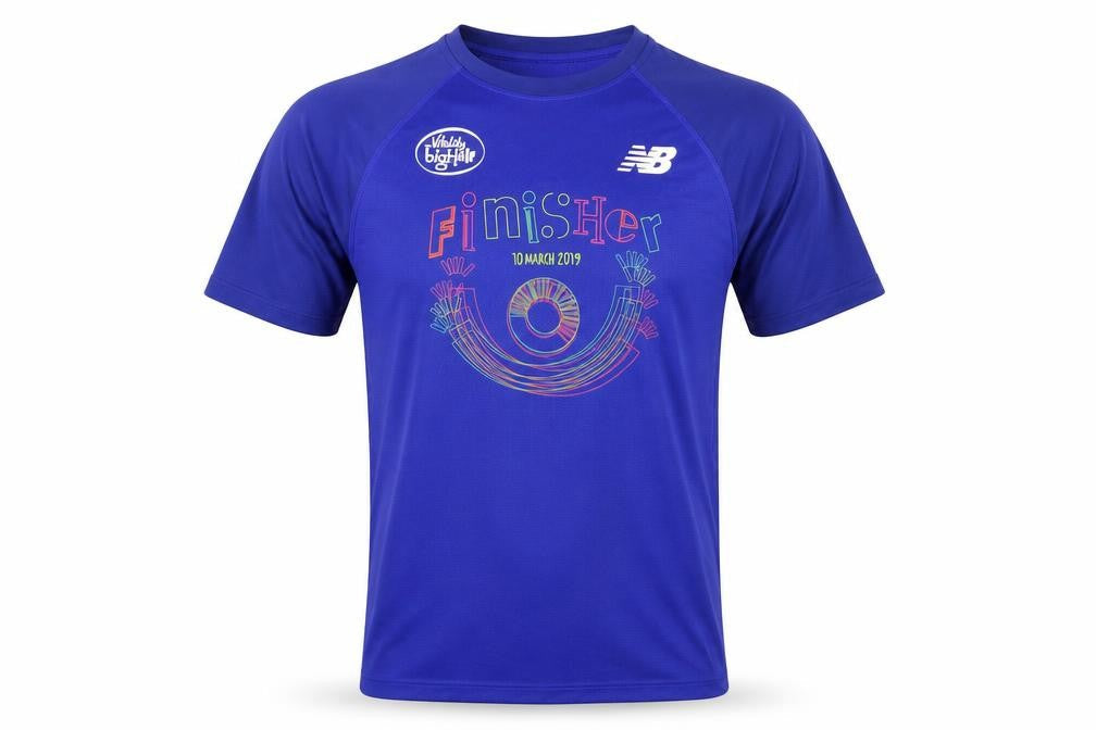 New Balance Men's Blue XS Athletic T-Shirt