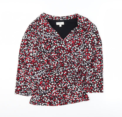 Country Casuals Women's Multicoloured Wrap Blouse, Size S Petites