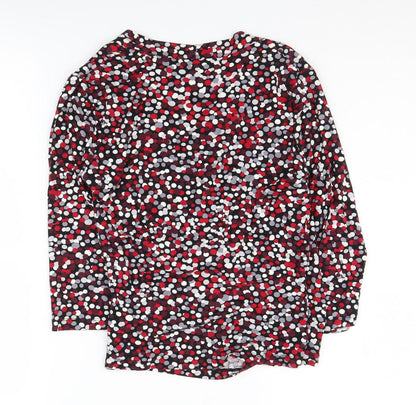 Country Casuals Women's Multicoloured Wrap Blouse, Size S Petites