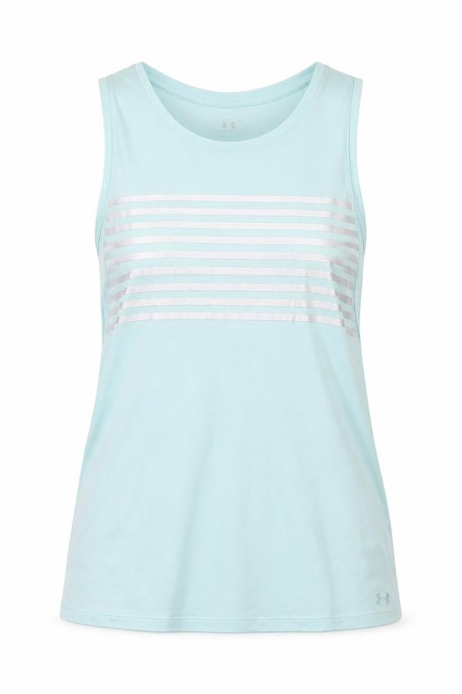 Under Armour Women's Blue XS Crew Neck Sports Tank