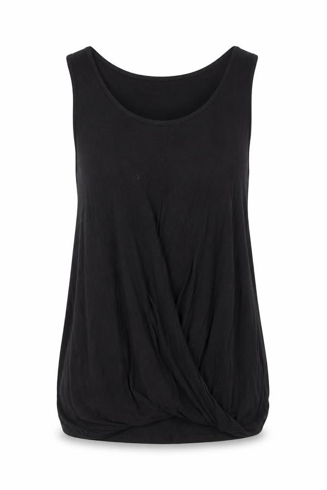 Mango Women's Black Tank Top Size M