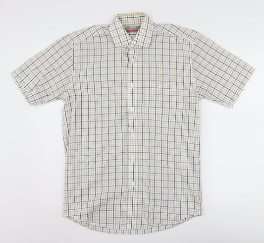 Marks and Spencer Men's Multicoloured Check Shirt