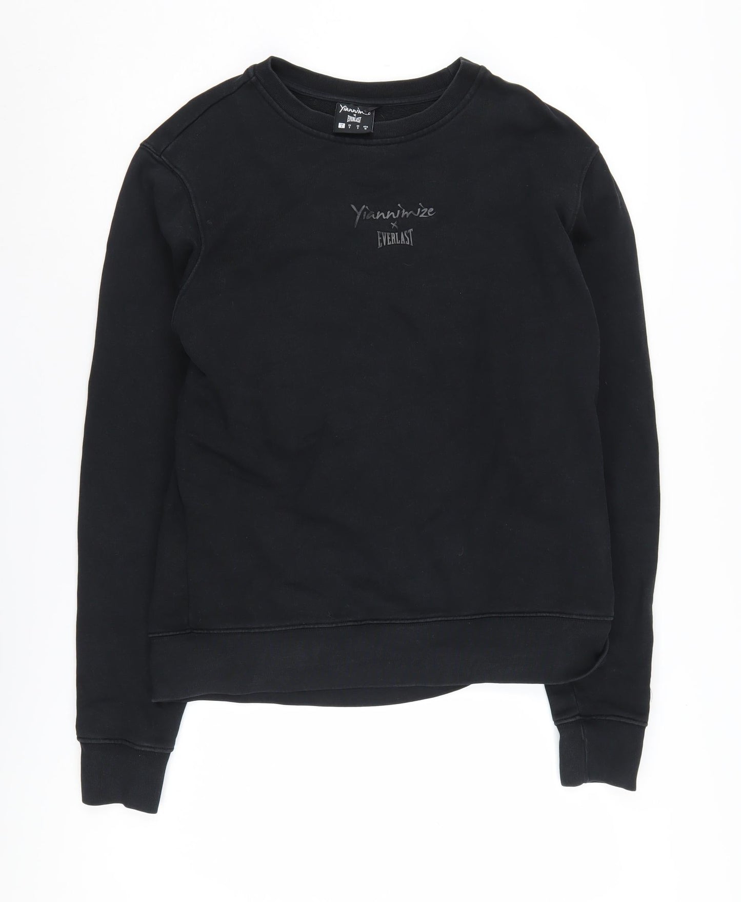 Yiannimize x Everlast Unisex Black S Pullover Sweatshirt